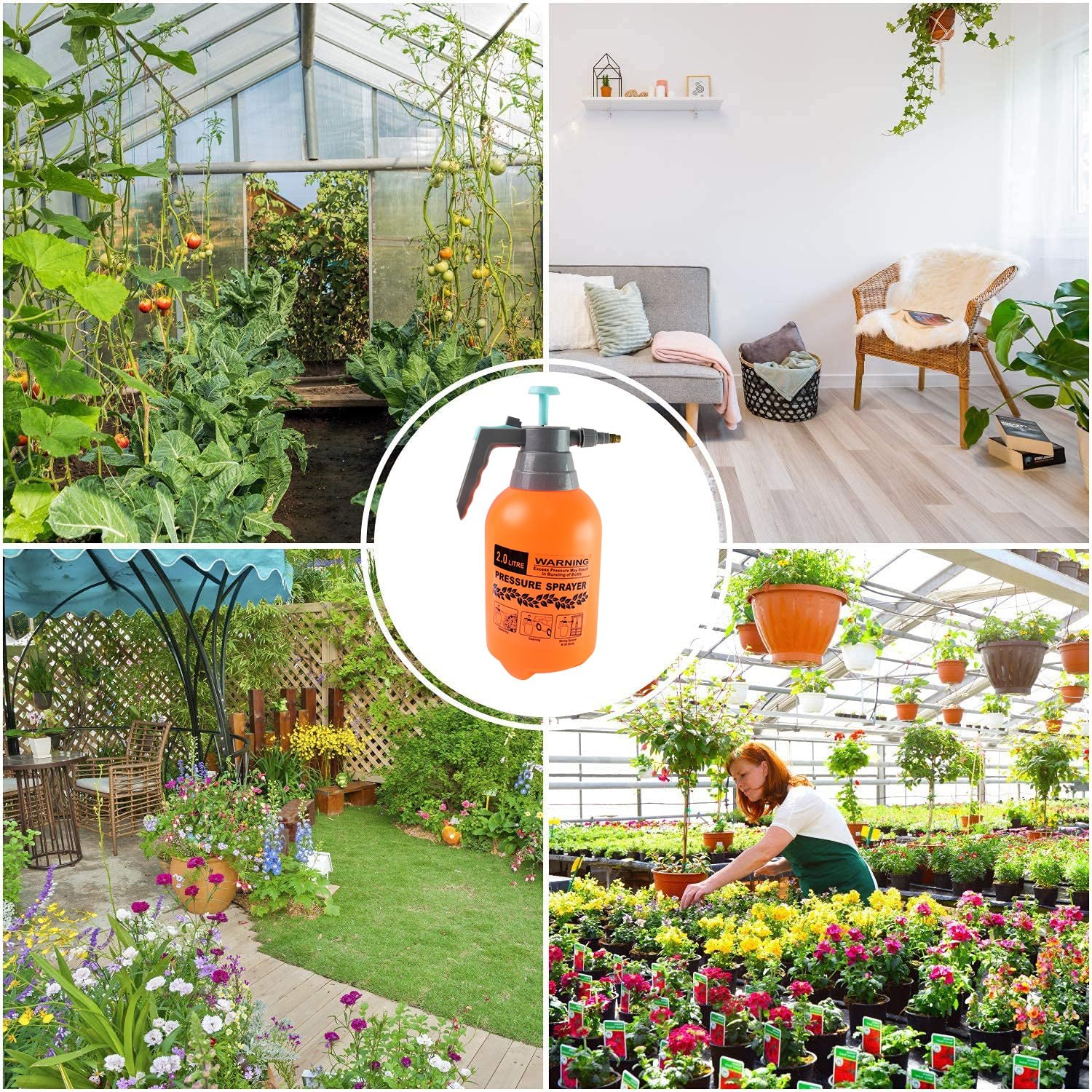 Handheld-Pressure-Sprayer-04 Garden Pressure Sprayer – 2L Handheld Pump | XcelCraft
