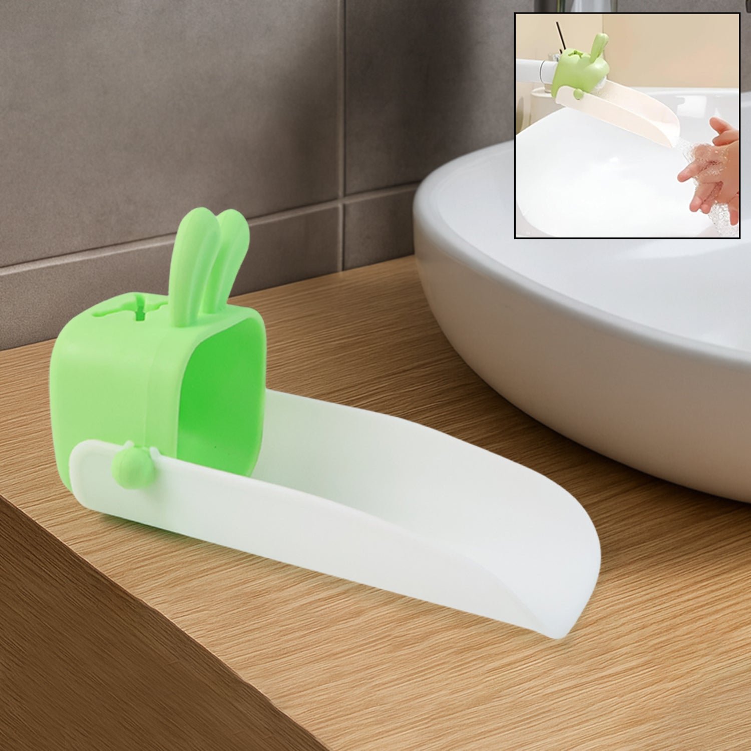 Kids Faucet Extender – Silicone Handle for Easy Hand Wash | TinyMystery