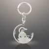 Hanumanji-03 Jai Shri Ram Keychain – Hanuman Silhouette Metal Keyring