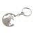 Jai Shri Ram Keychain – Hanuman Silhouette Metal Keyring