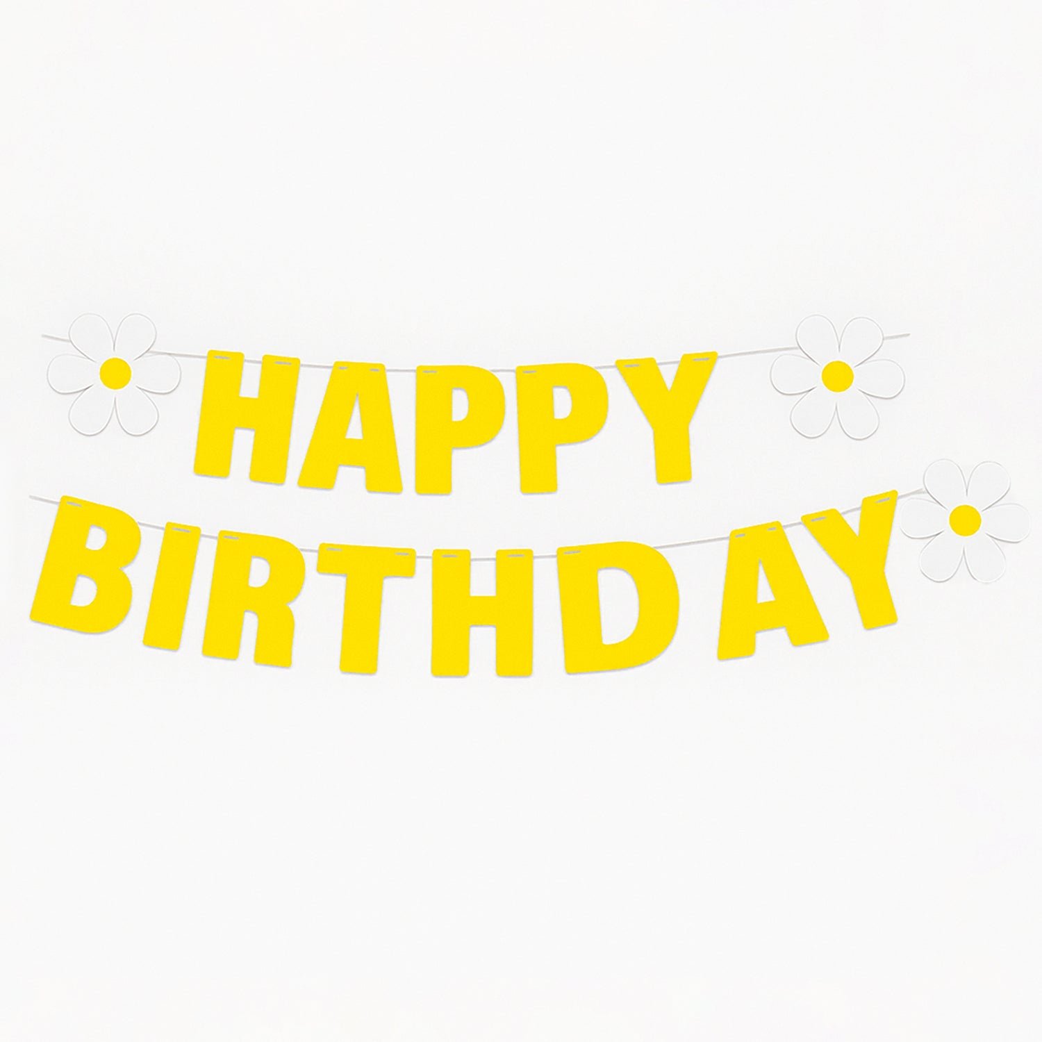 Birthday Banner Set – Vibrant Floral Party Decoration