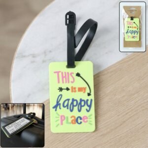 Luggage Tag – Bright & Colorful Travel Identification for Suitcases