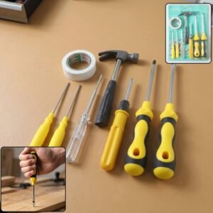 8 in 1 Hand Tool Kit – Compact DIY Repair & Maintenance Set