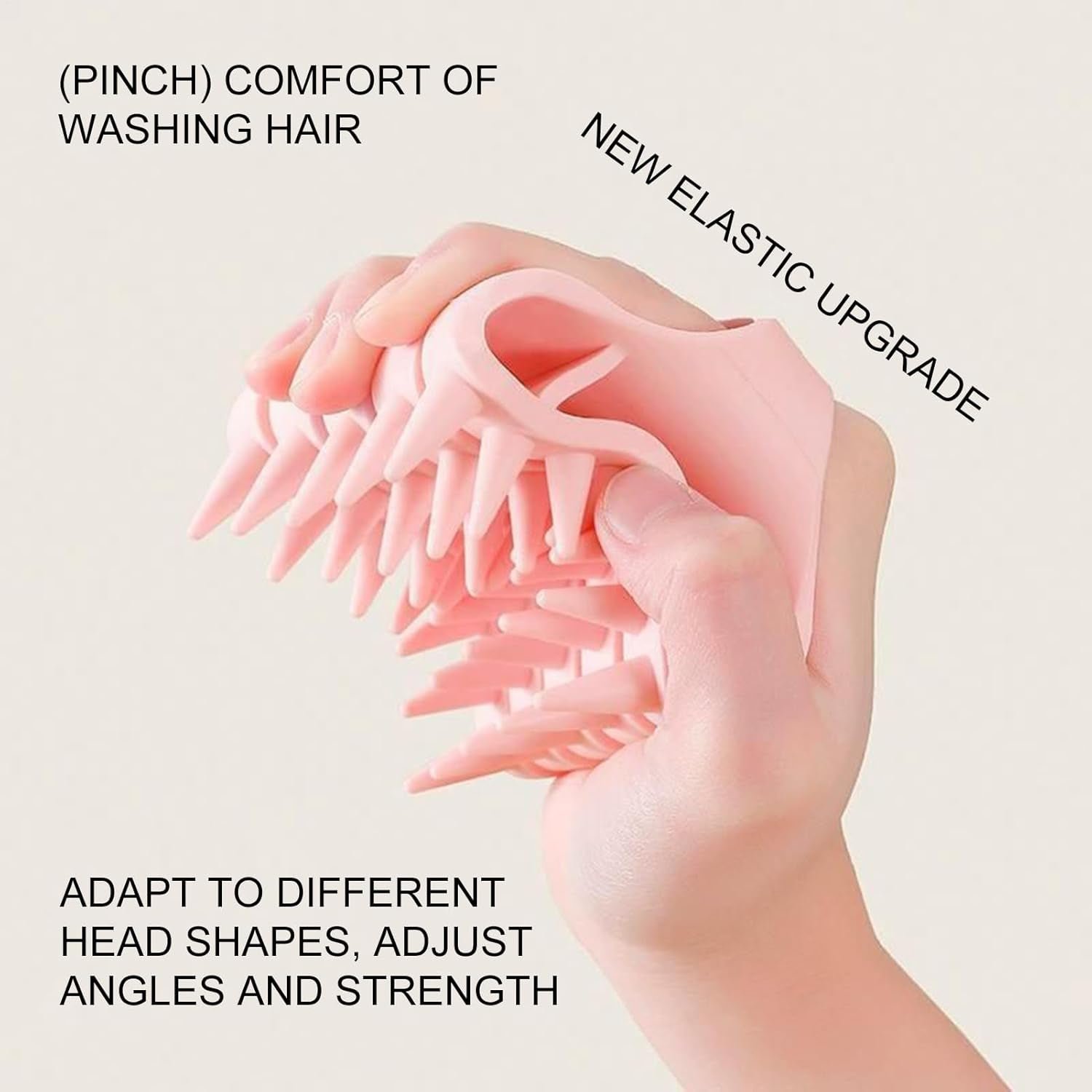 Scalp Massager Shampoo Brush – Soft Silicone Deep Clean & Relax