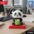 Solar Powered Panda Showpiece – Eco-Friendly Moving Head Decor