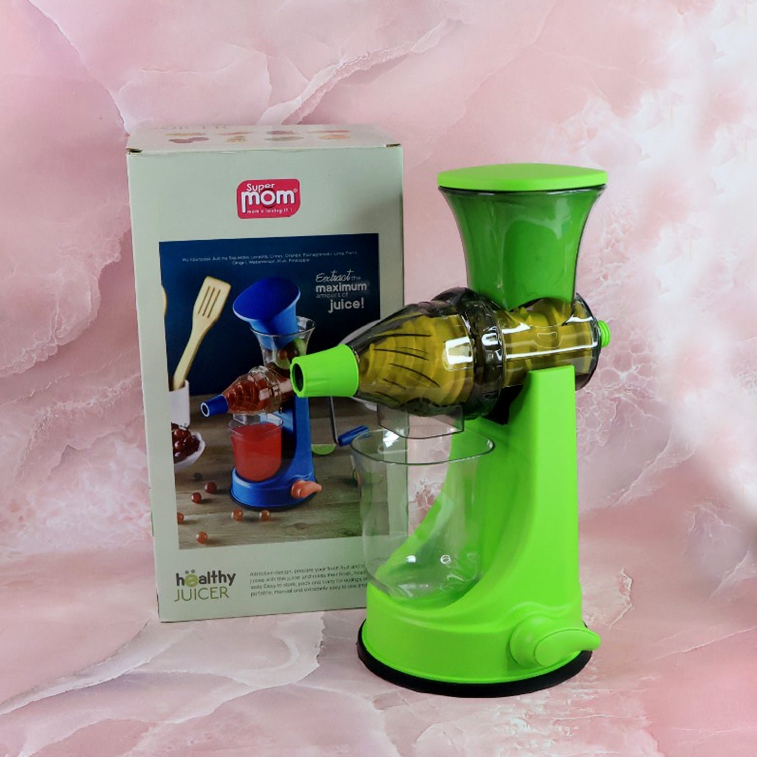 Manual Fruit and Vegetable Juicer – Durable & Easy Hand Crank