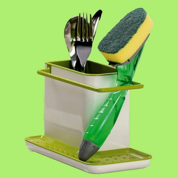 Heavy Duty Soap Dispensing Dishwand – Convenient Kitchen Cleaning