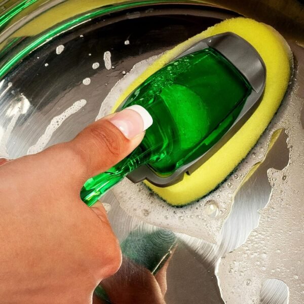 Heavy Duty Soap Dispensing Dishwand – Convenient Kitchen Cleaning