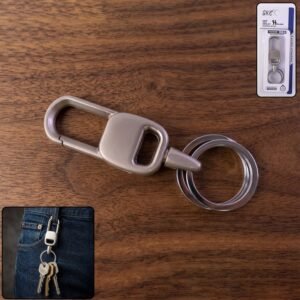 Carabiner Key Holder – Heavy Duty & Secure Metal Clip