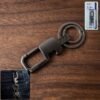 Heavy Duty Metal Key Holder – Durable Swivel Carabiner Clip