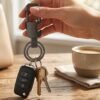 Heavy Duty Metal Key Holder – Durable Swivel Carabiner Clip