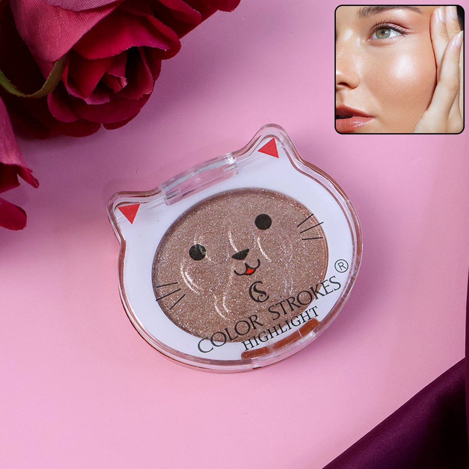 Shimmer Highlighter – Ultra-Glowing Soft-Blend Illuminating Powder