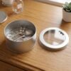 Round Metal Storage Tin Box – Compact organiser & gift box
