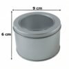 Round Metal Storage Tin Box – Compact organiser & gift box