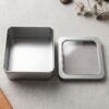 Storage Tin Box – Durable, Clear-Window with Secure Lid for Small Items