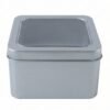 Storage Tin Box – Durable, Clear-Window with Secure Lid for Small Items