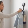 Heavy Duty Self Adhesive Wall Hook Heart Shape Key and Scarf Hanger (1 Pc)