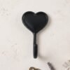 Heavy Duty Self Adhesive Wall Hook Heart Shape Key and Scarf Hanger (1 Pc)