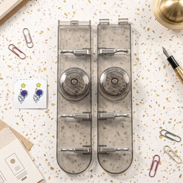 6 Hook Foldable Wall Rack with Suction Cup Mount for Bathroom Kitchen (1 Pc)
