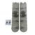 6 Hook Foldable Wall Rack with Suction Cup Mount for Bathroom Kitchen (1 Pc)