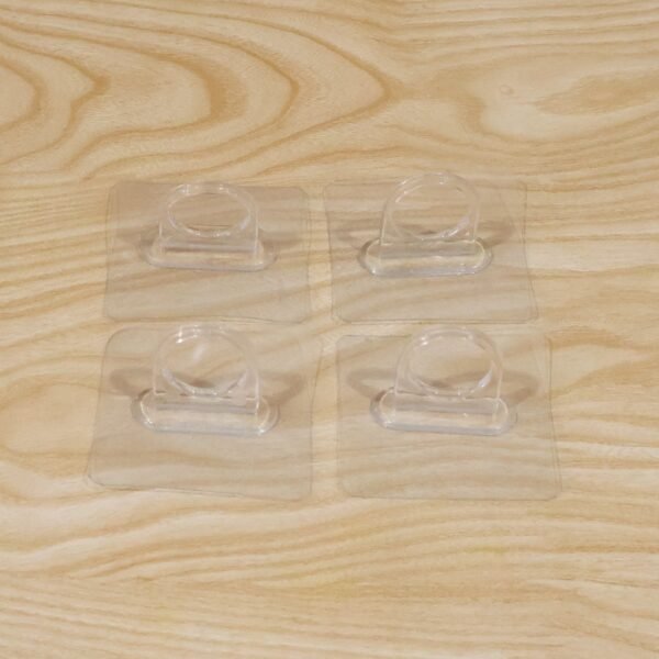 Adhesive Wall Hooks – Strong Hold, No Drilling Needed for Easy Organisation