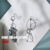 Adhesive Wall Hooks – Strong Hold, No Drilling Needed for Easy Organisation