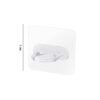 Adhesive Wall Hooks – Strong Hold, No Drilling Needed for Easy Organisation