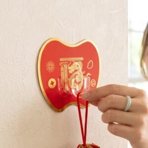 Self Adhesive Wall Hook, Decorative Strong Sticky Hook for Keys (1 Pc)