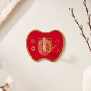 Self Adhesive Wall Hook, Decorative Strong Sticky Hook for Keys (1 Pc)