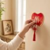 Self Adhesive Wall Hook, Decorative Strong Sticky Hook for Keys (1 Pc)