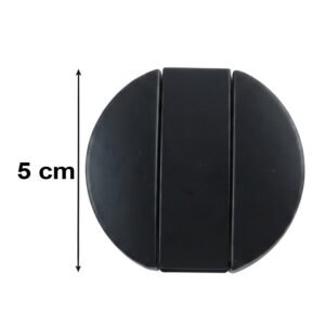 Foldable Wall Mount Hook with Screws Heavy Duty for Clothes Bags (1 Pc)