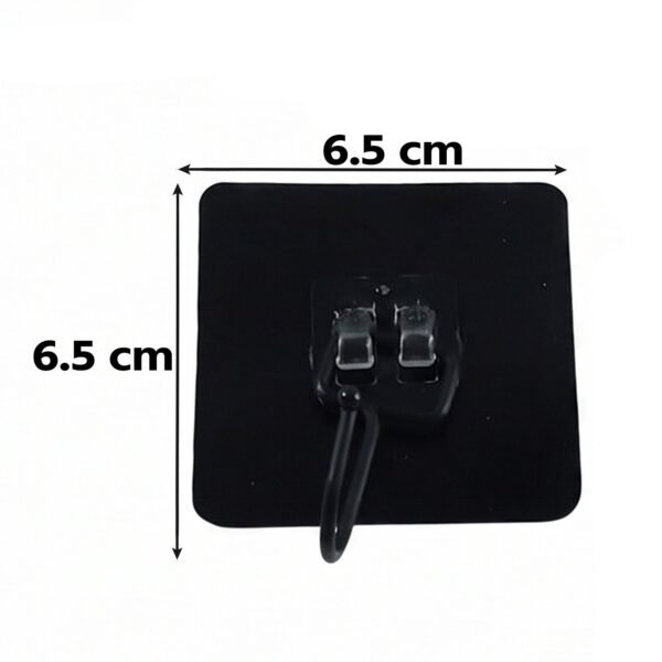 Self Adhesive Wall Hooks, Strong Transparent Sticky Hooks for Home (5 Pcs Set)