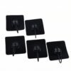 Self Adhesive Wall Hooks, Strong Transparent Sticky Hooks for Home (5 Pcs Set)
