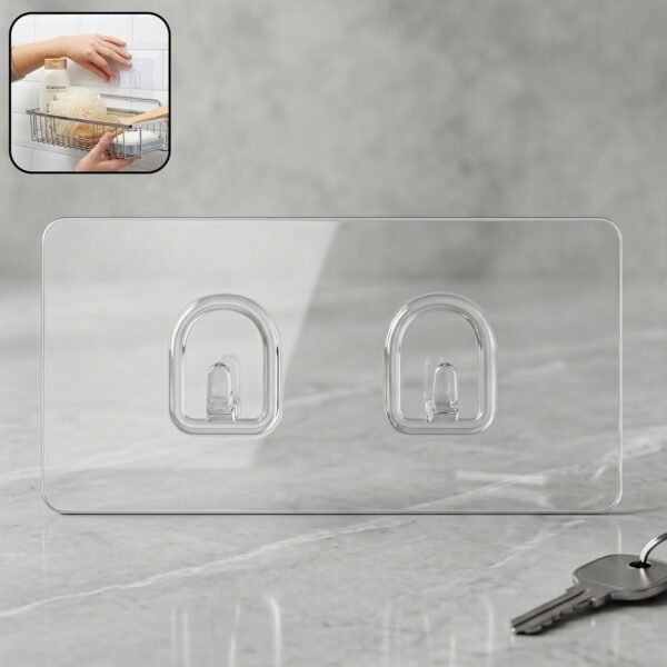 Self-Adhesive Wall Hook – Damage-Free Storage Solution
