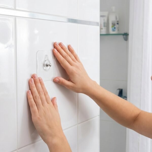 Self Adhesive Wall Hook – Heavy Duty Multipurpose Stick-On Hook