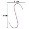 Heavy Duty S-Shaped Hanging Hook – Strong Metal, Multipurpose Use