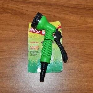 Garden Hose Spray Nozzle – Multi-Pattern with Flow Control