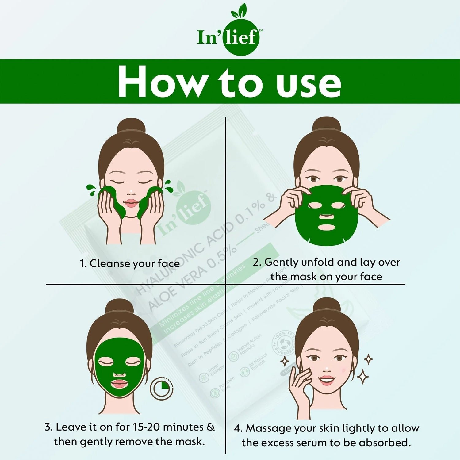 Hyaluronic Acid Facial Mask – Deep Hydration & Skin Rejuvenation