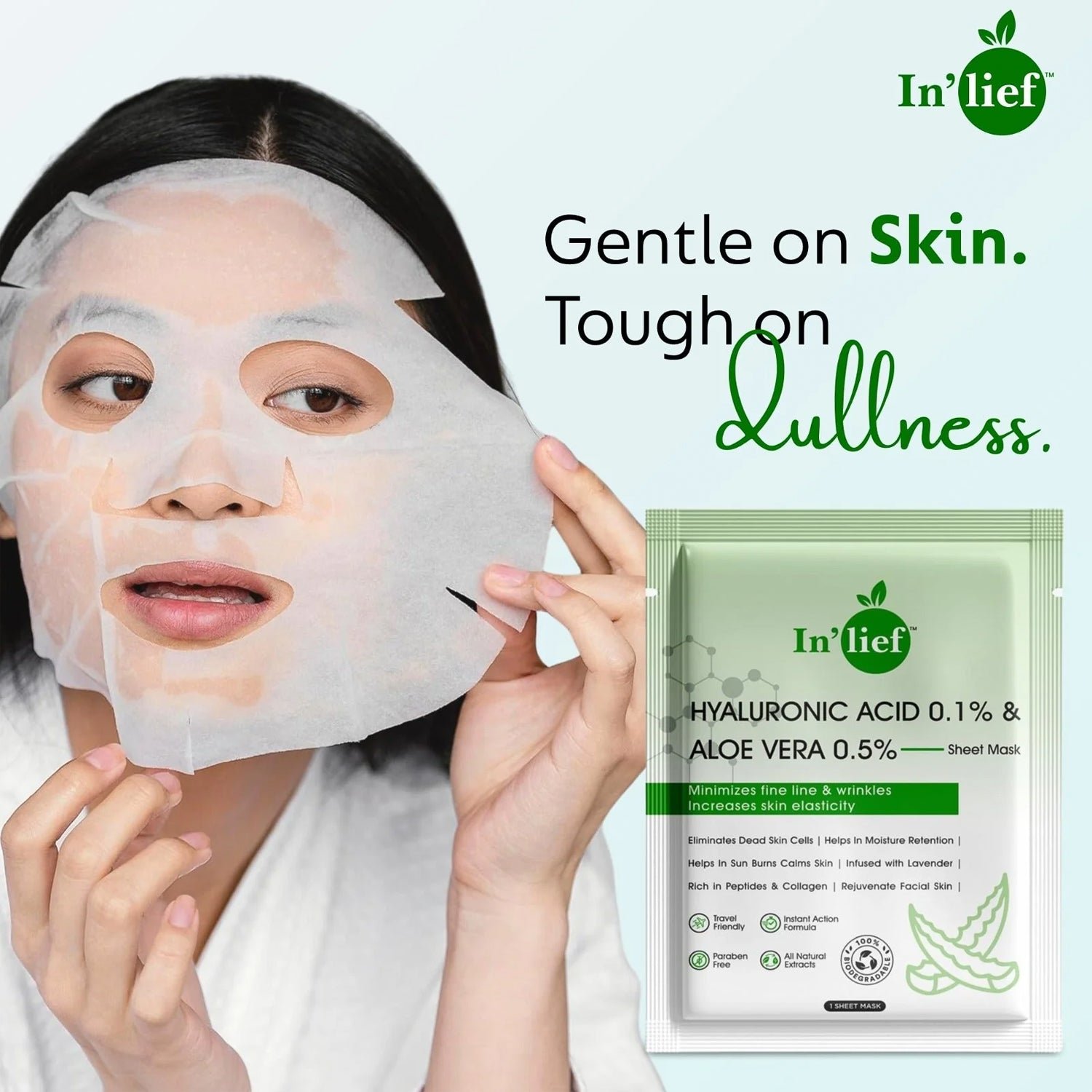Hyaluronic Acid Facial Mask – Deep Hydration & Skin Rejuvenation