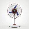 HybridTableFan-04 Pedestal Fan – Adjustable Height with LED Light & Rechargeable Power