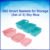 Storage Baskets Set – Food-Grade Plastic, Sky Blue | Organivo