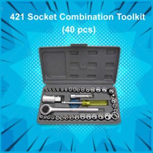 Socket Toolkit – 40-Piece Home & Auto Repair Set | Wagtail