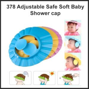 Baby Shower Cap – Adjustable & Soft for Tear-Free Bathing | Mini Bubbles