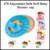 Baby Shower Cap – Adjustable & Soft for Tear-Free Bathing | Mini Bubbles