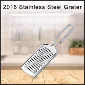 Stainless Steel Handheld Vegetable & Cheese Grater – Versatile & Durable