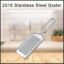 Stainless Steel Handheld Vegetable & Cheese Grater – Versatile & Durable
