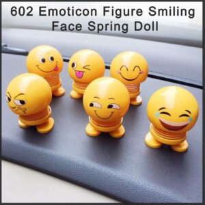Shaking Head Doll – Smiling Emoticon Figure | Dollovia
