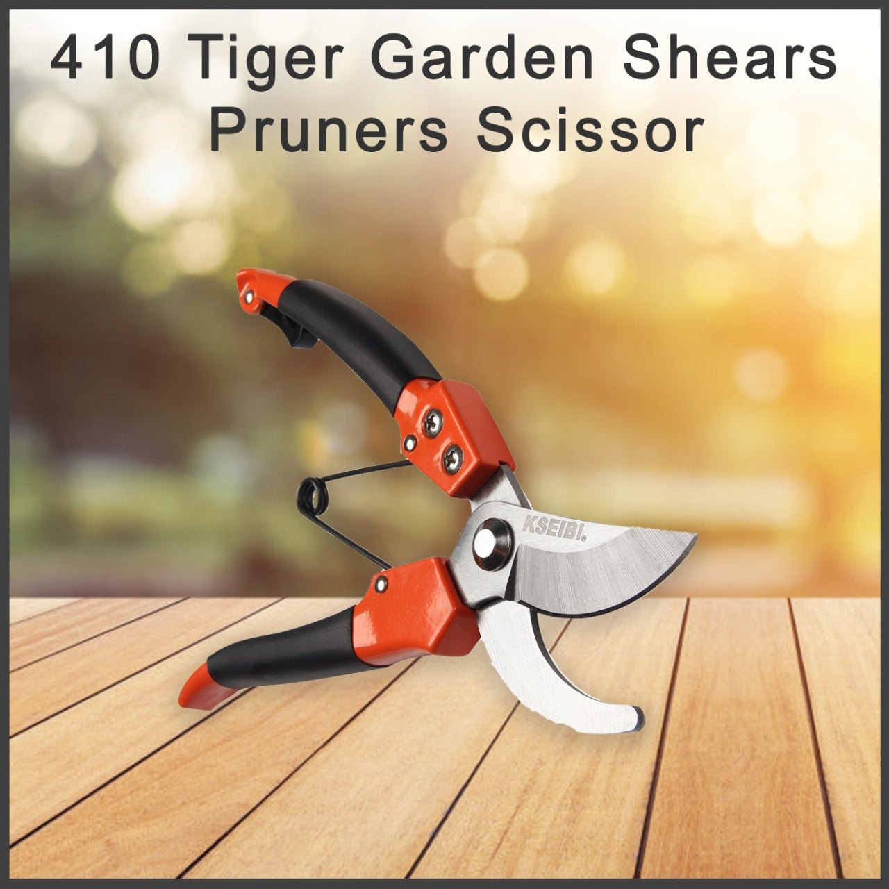 Garden Pruning Shears – Ergonomic Stainless Steel Grip | Indo Glow