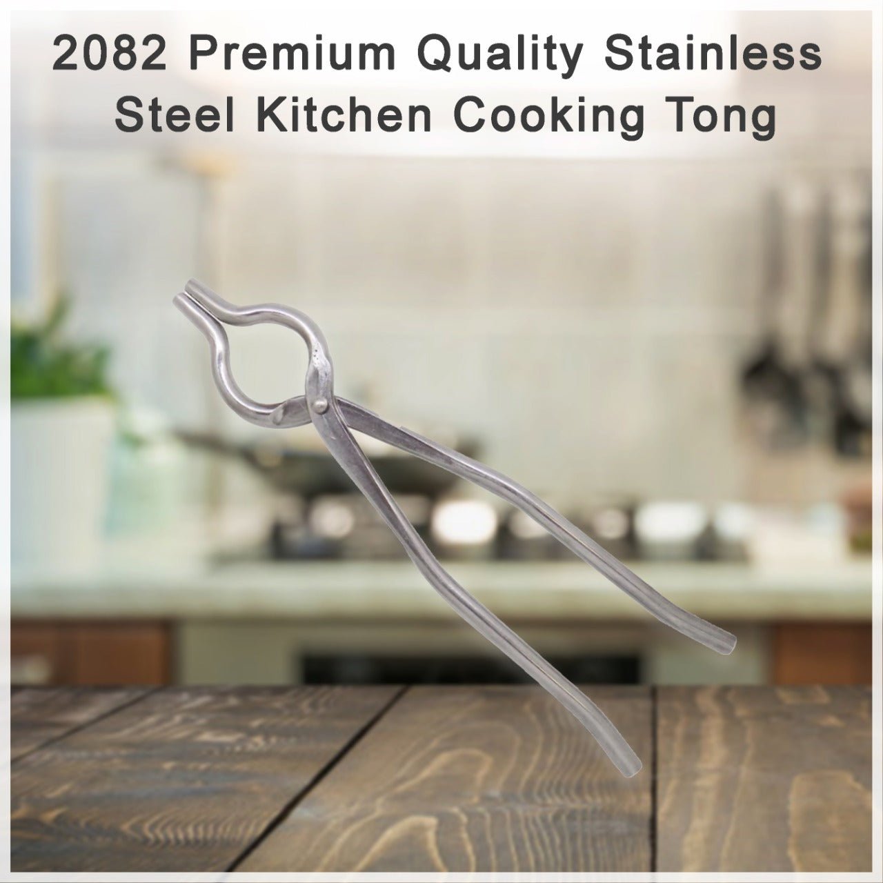 Stainless Steel Tongs – Durable Kitchen Cooking Tongs | CookAura
