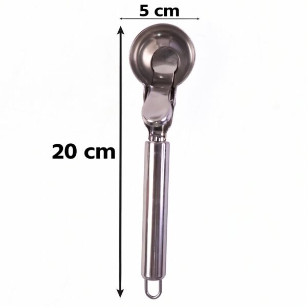 Ice-Cream-Scoop-6 Stainless Steel Trigger Release Ice Cream Scoop Cookie Dough Scoope...
